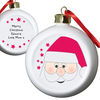 Personalised Santa Bauble