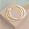 Personalised Scalloped Bangle