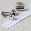 Personalised Secret Message Cufflinks