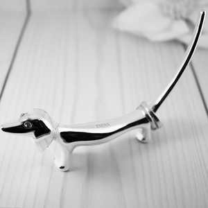 Personalised Silver Plated Dog Ring Holder