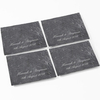 Personalised Slate Coasters - Set of 4