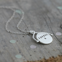 Personalised Spinning Necklace