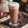 Personalised Stars Hot Chocolate Latte Glass