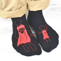 Personalised Super Dad Socks