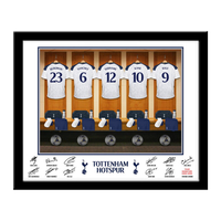Personalised Tottenham Hotspur Dressing Room Framed Print