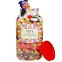 Personalised Traditional Sweet Jar