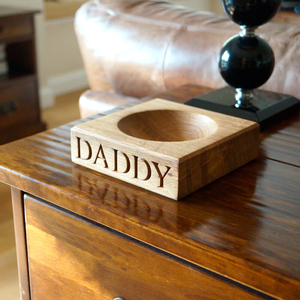 Personalised Wooden Key Bowl