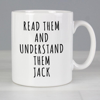 Personalised You Have No Authority Mug