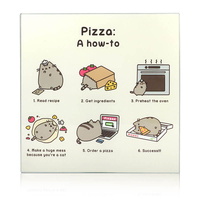 Pusheen Chopping Board - Pizza