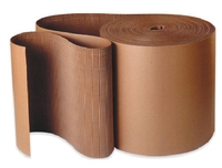 150mm x 75m Corrugated Cardboard Roll - 1 Roll
