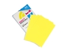 2 Per Sheet Pastel Yellow Labels - 100 Sheets