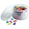 35mm Assorted Plastic Paper Clips - 200 Paper Clips