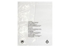Clear Polypropylene Garment Bags - 375 x 500mm - 1, 000 Bags