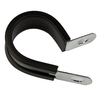 30mm Mild Steel Zinc Plated W1 Cable rubber lined Hose Clamp P CLIP 10 Pack