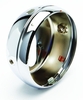 GS10156 - HEADLAMP SHELL - Lucas Replica 7 flat back chrome. (OEM 54524099)