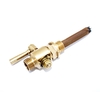 GS73081 - Petrol Tap - UNIVERSAL Round Brass lever type with filter 1/4