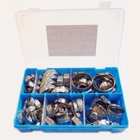 Kits - Clips & Clamps - Hose Clamp W1 Worm Drive Clamps,  8-12 to 25-40mm