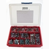 Kits - Clips & Clamps - Wide Base 1/4 -1 1/2 Zinc Plated Tool Clips 1.3 KG
