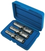Laser Tools 4122 3pc Glow Plug Socket Set - 3/8D with Universal Joints