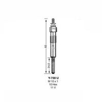 NGK Glow Plug Y-730U (2273)
