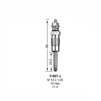 NGK Glow Plug Y-927J (5996)