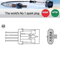 NGK OZA448-E49 0404 Lambda Sensor NTK Oxygen O2 Exhaust Probe OZA448E49