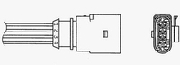 NGK OZA510-AU9 93048 Lambda Sensor NTK Oxygen 02 Exhaust Probe