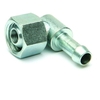 Plated 90&186; Elbow to suit 1/4 ID Hose - 1/4 BSP GS73051