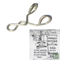 Spark Plug Spring Clip KLG Type for use with HT Spade End