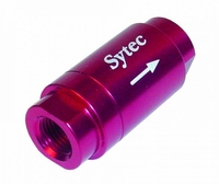 Sytec One Way Valve with 1/8 NPTF Female Connection (Red) (OWVS000-R)