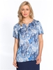 Python Print Satin Tunic,  Fuller Bust Fitting