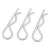 R Retaining Clips Mechanical
Hitch Hair Spring Cotter Pins
Zinc Plated Fixing Pin
Fastener Tractor Clip(1.6 *
28mm30pcs)