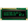 100x16 Graphic OLED Display,  Green 80x36x10mm