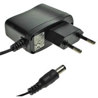 9V DC 0.66A Euro PSU 2.5 x 5.5 x 12mm Connector