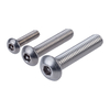 Affix Security Screw Button Head Pin Hexagon Drive H40 A2 S/S M4x2...