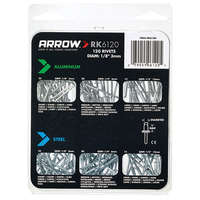 Arrow ARK6120 RK6120 Multi Rivet Pack (120)