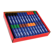 Berol 1984884 Dry Wipe Marker Chisel - Pack of 8 Assorted