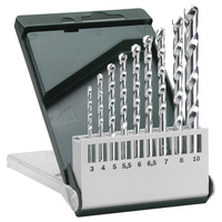 Bosch 2609255463 Carbide Masonry Drills Set Straight Shank 3 to 10...