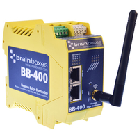 Brainboxes BB-400 Controller 8 DIO+RS232/422/485 Serial+BT WiFi NF...