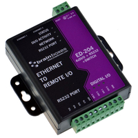 Brainboxes ED-204 Ethernet to 4 Digital IO and RS232 Serial Port E...