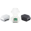 CamdenBoss CBHEX1-PI3-WH Hex-Box Pi 3 Ready Enclosure,  White