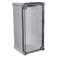 CamdenBoss CHDX7-323C X7 Series ABS Transparent Lid 380x190x180 IP...