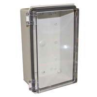CamdenBoss CHDX8-326C X8 Series Hinged ABS Transparent Lid 270x170...