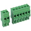 CamdenBoss CTB92VG/5R 5 Way 12A Pluggable Vertical Free Plug Rever...