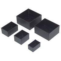CamdenBoss RTM112-BLK/1 Open Potting Boxes Black 25 x 25 x 25mm 10...