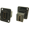 Cliff CP30200G XLR Feedthrough HDMI A Female to HDMI A Au Plated C...