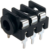 Cliff Electronic -FCR1295- JACK/SKT 3.5 mm,  PCB,  THT,  BLK