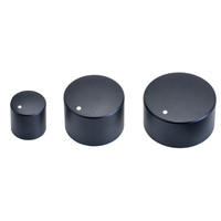 Cliff FC7233 KMR30 Matt Black ALU Clad Knob With Marker Dot 18T 6m...