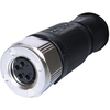 Conec 42-00008 SAL-8-RKC4-L M8x1 4 Pin Female Axial Connector Sold...