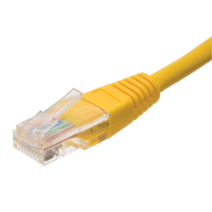 Connectix 003-3NB4-040-06C 4m Yellow Cat5e Utp Moulded Lead